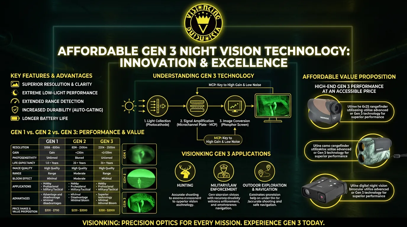 affordable gen 3 night vision