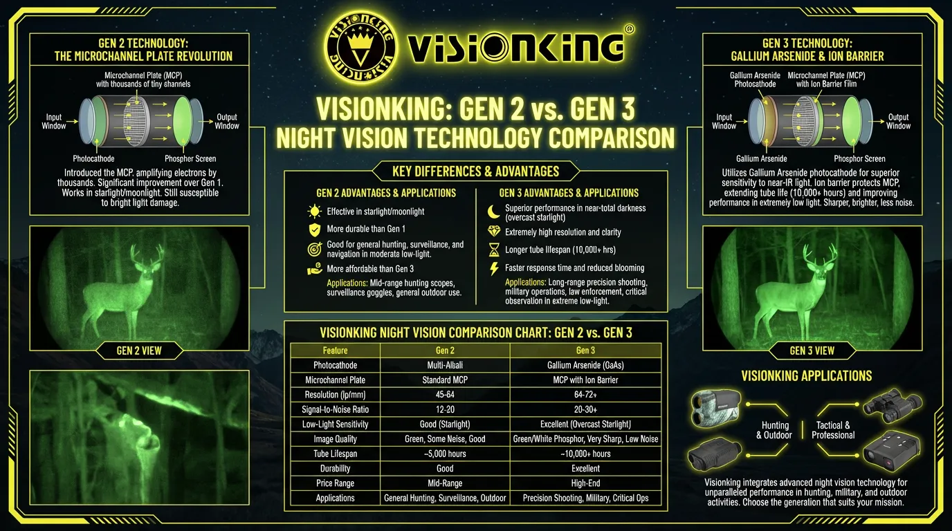 gen 2 vs gen 3 night vision