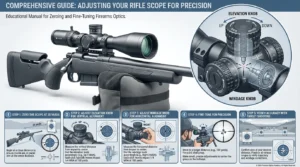 how to adjust a rifle scope