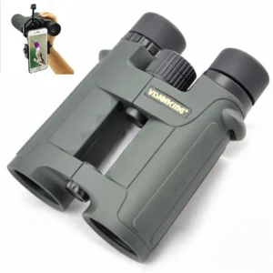 Visionking 10x42 Green Open Bridge Binocular bird watching Phone Adapter (1)